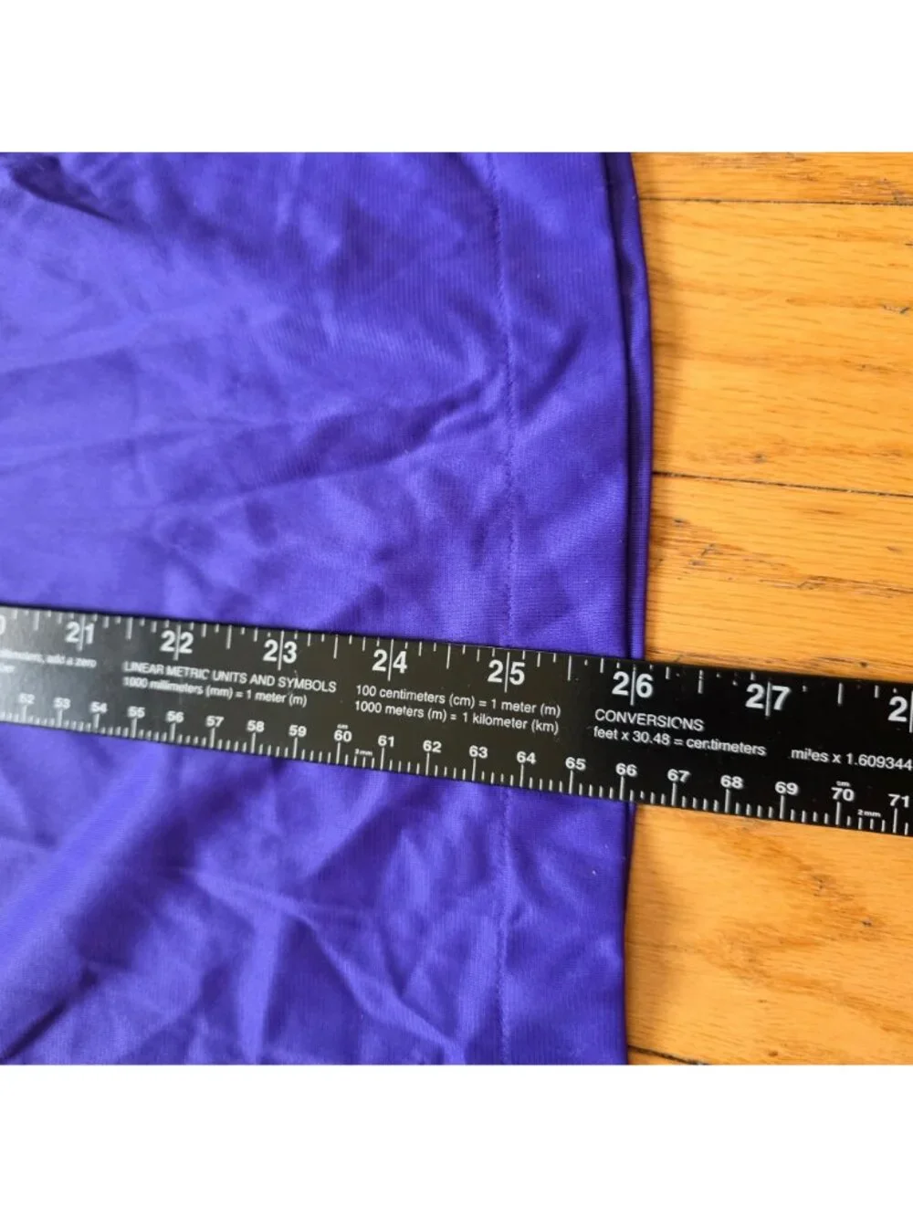 Vanity Fair Purple Button-Up Pajama Set Embroidered Detail XL Made In USA